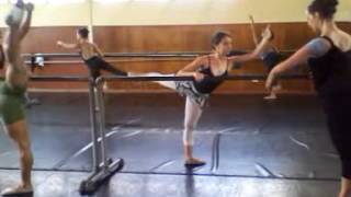 Clase 2 Daniela en Ballet Clasico Nina Novak Marzo'2013