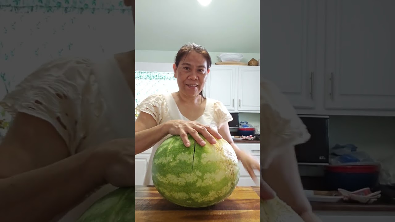 The fruit of summer Watermelon fruit 