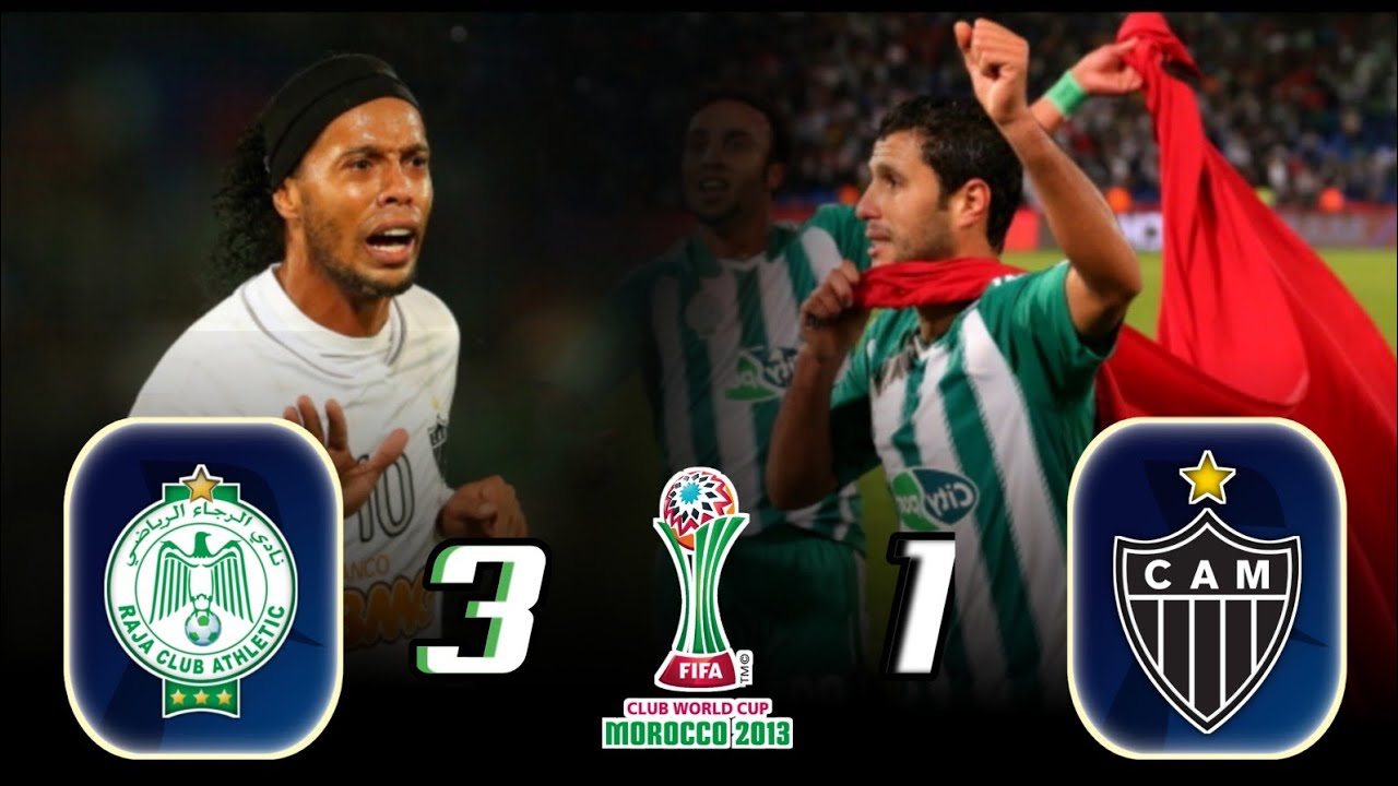 ملخص مباراة الرجاء الرياضي × أتليتكو مينيرو | 3 × 1 |   نصف نهائي كأس العالم للأندية 2013
