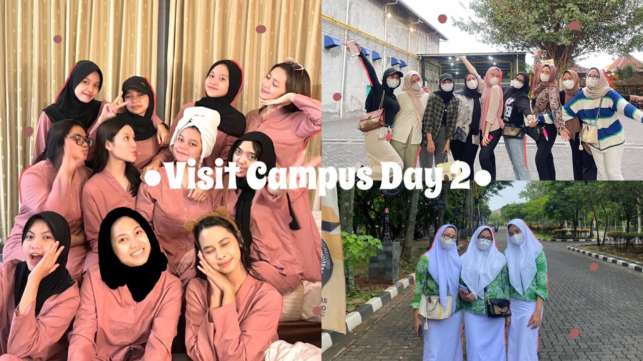 SCHOOL VLOG : visit campus undip & ugm || Day 2