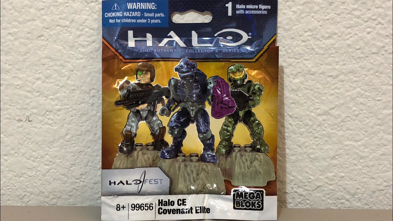 Halo Mega Bloks Halo CE Covenant Elite Halo Fest 99656