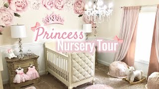 BABY GIRL NURSERY TOUR! | Princess Nursery | LGQUEEN Home Decor