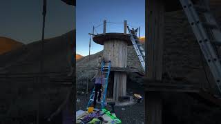 DIY Wooden Spool Play Tower