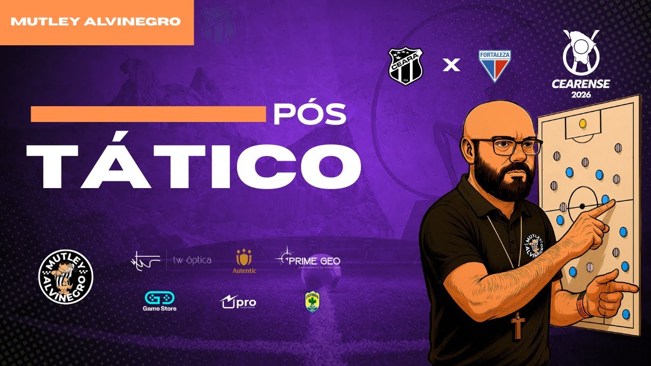 PÓS-TÁTICO: FORTALEZA 1 X 1 CEARÁ - FERROLHO DO FORTALEZA MAIS UMA VEZ DIFICULTOU O JOGO DO CEARÁ!