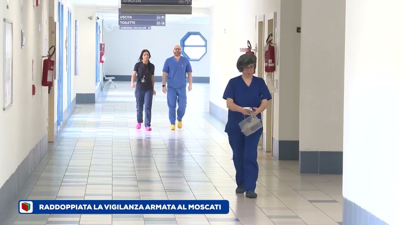 Vigilanza armata potenziata all'ospedale di Avellino Moscati. Sotto controllo anche i reparti