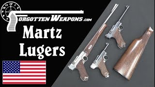 John Martz Custom Luger Pistols - Babies, Carbines, and .45 ACP Conversions