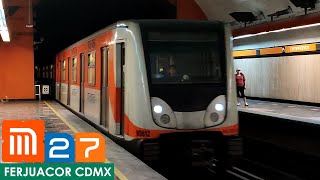 Trenes NM-02 en las Líneas 2 y 7 Metro CDMX