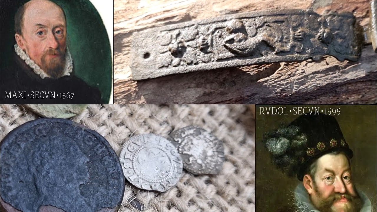 Středověké nálezy s detektorem kovu.