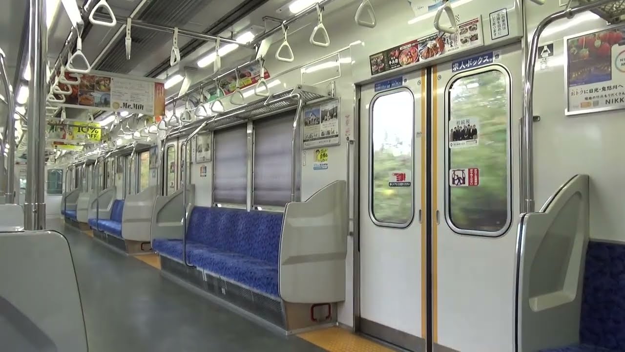 東武10030系乗車　東武東上線 森林公園～高坂　モハ12637で撮影（走行音・車内映像）