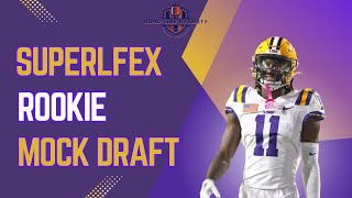 2024 Rookie Mock Draft - Superflex Dynasty Fantasy Football