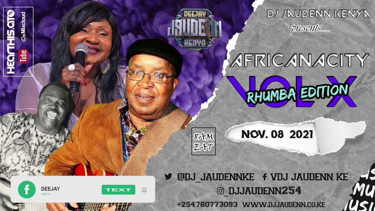 RHUMBA MIX 2021 (AFRICANACITY VOL 10) DJ JAUDENN 254 YouTube