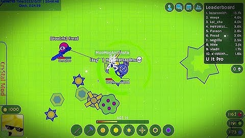 MooMoo.io: Testing Crystal Mod + Stick Gameplay!