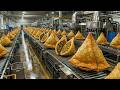 🔥 Inside the World’s Tastiest Samosa Factory 🤤 | Mass Production of Crispy Samosas 😱🏭