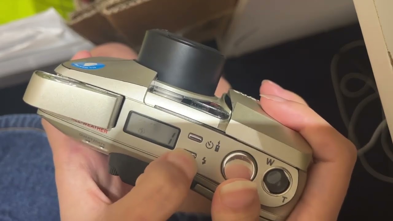 Olympus mju zoom 140 - YouTube