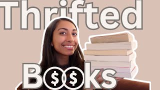 Thrifted Book Haul 💴 📚 7 books for under $7 each