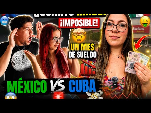 ¡GASTÉ EL SALARIO DE CUBA EN MÉXICO! 😱🇲🇽 ¡EL RESULTADO DE GASTAR UN SUELDO DE CUBA!