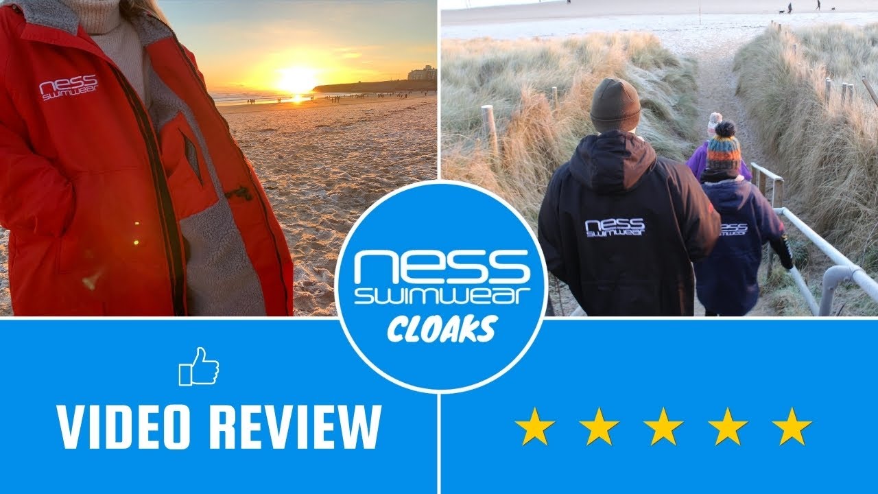 Ness Swimwear (Charlie Mcleod) Cloak Review Dryrobe Alternative UK