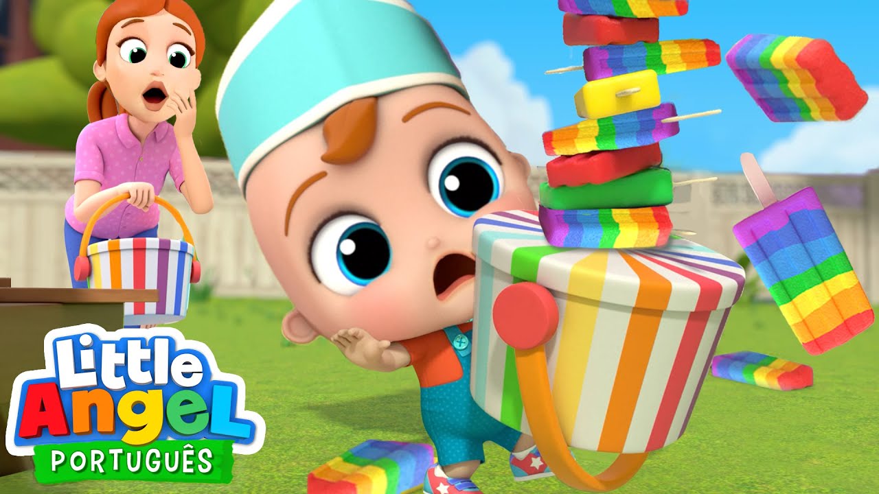 O Picolé de Frutas do Joãozinho! 🍇🍉🍓 😋 Canal do Joãozinho Little