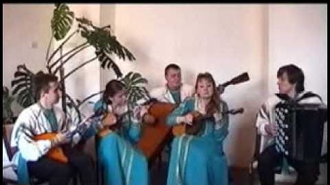 V. Andreev - D. Kalinin. Russian folk song "A moon is shinin