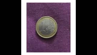Italy coin 2002 1 euro coin Italy coin 2002 1 euro coin