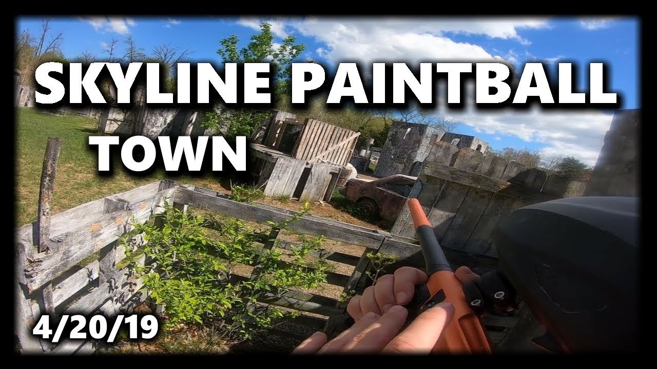 SKYLINE PAINTBALL TOWN FIELD YouTube