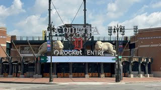 Detroit Michigan- #ComericaPark #Riverwalk #Downtown #GMTower #Marriot Renaissance