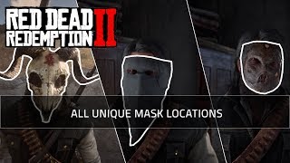 ALL UNIQUE LOCATIONS DEAD REDEMPTION 2 GUIDE - YouTube