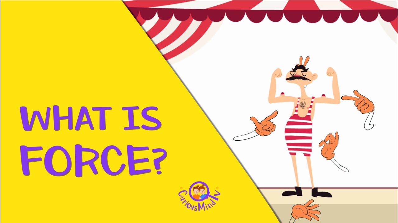 What is Force?  | Science for Kids - Curious Mind TV