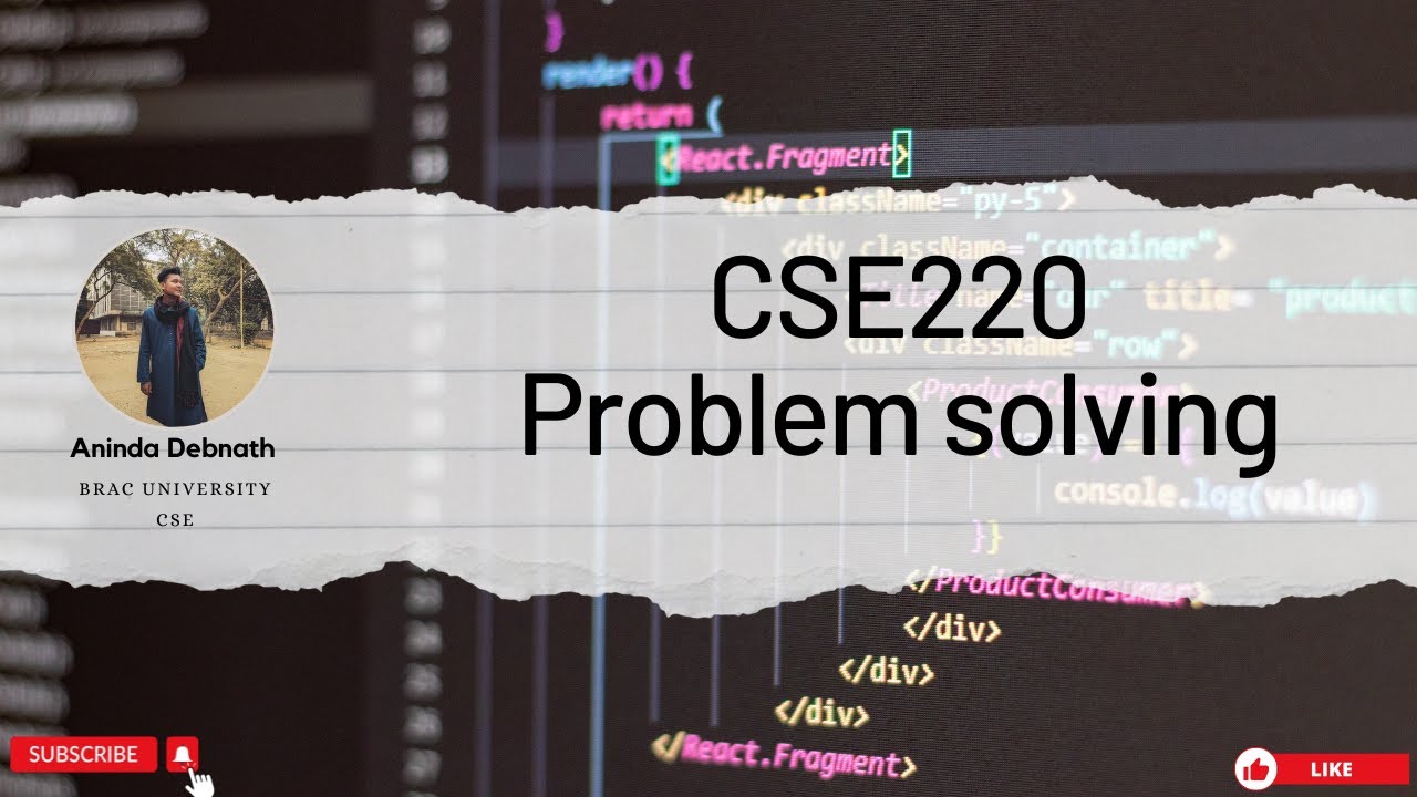 Data Structure | Problem-Solving Class | CSE220 | previous semester Mid ...