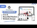 Best Free WordPress Template for eCommerce Website 2025