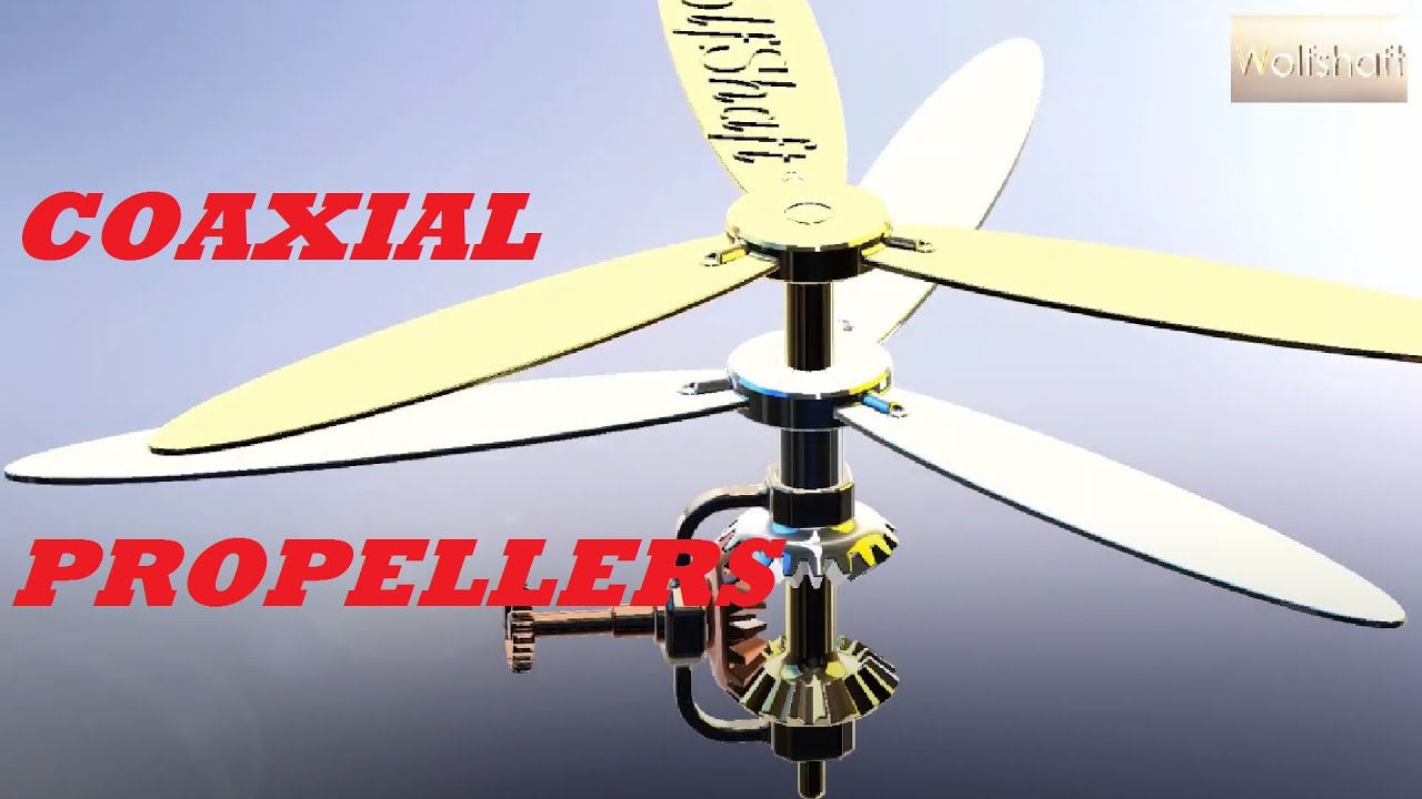 Coaxial propellers YouTube