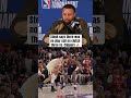 Curry on his HUGE three in the Play-In game 👀