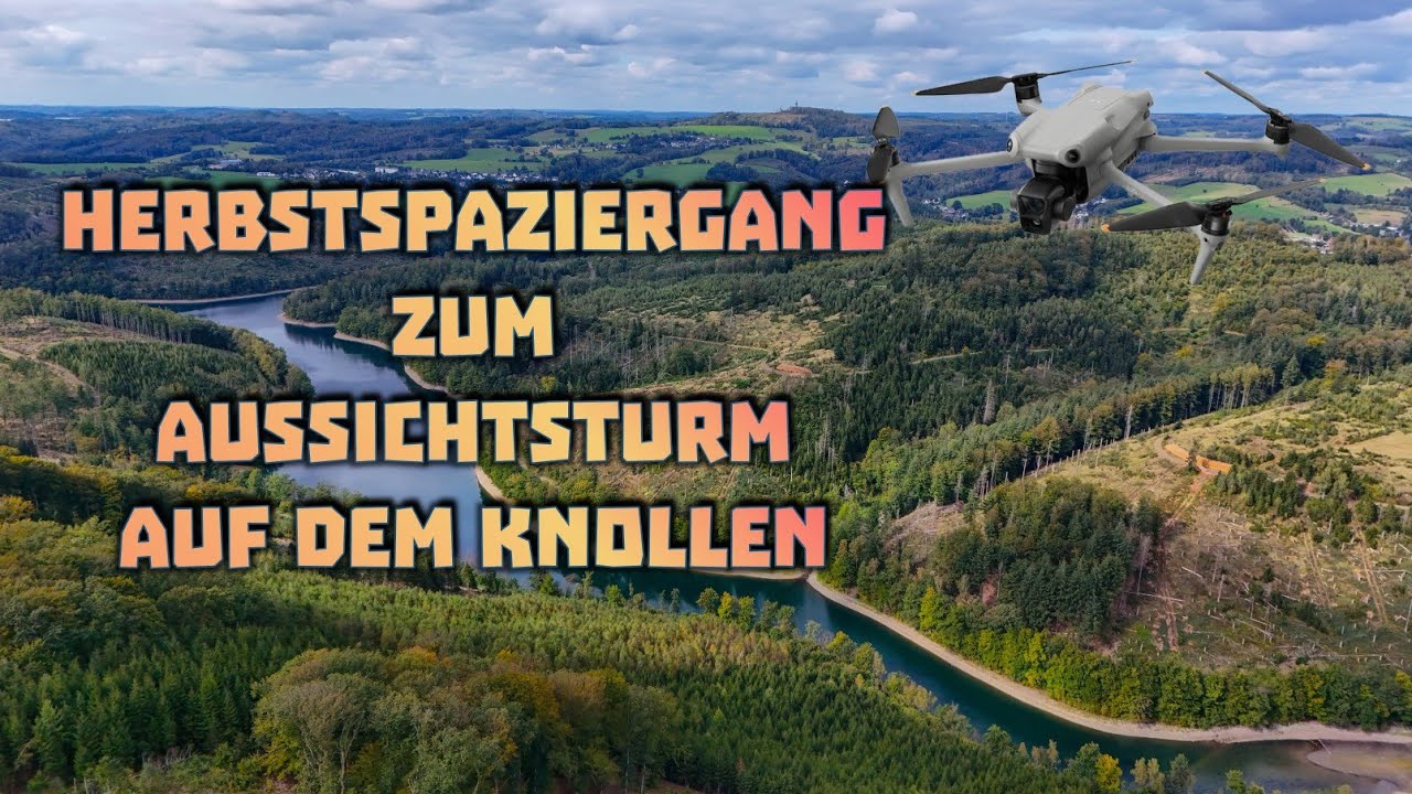 Herbstspaziergang 🍁🍂  zum Aussichtsturm auf dem Knollen