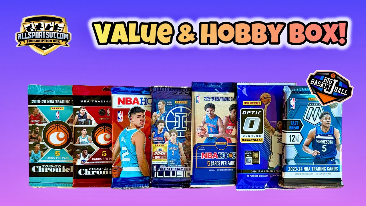 *AllSportsVT!* $35 Value & $70 Hobby Basketball Subscription Box Break! These Were ROUGH 😬