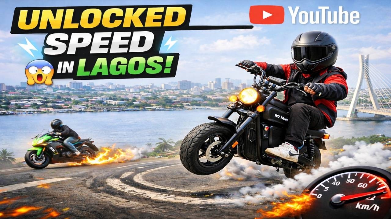 I Removed the Speed Limit on My Mini E-Bike… Lagos Drag Race