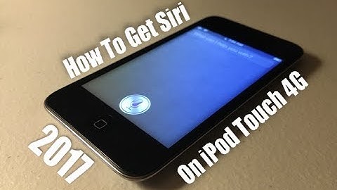 How To Get Siri On The iPod Touch 4th Generation in 2024