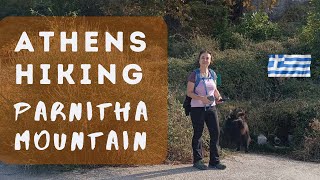 Hiking in Athens Greece, 22 km in Parnitha, Athens' Largest Mountain | 4K