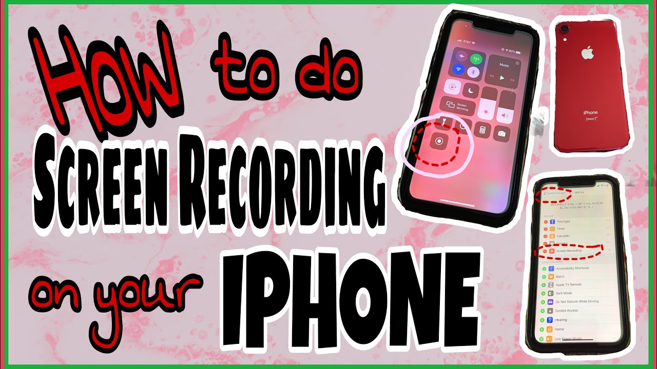 Iphone: HOW TO DO SCREEN RECORDING (PAANO MAG SCREEN RECORDING SA