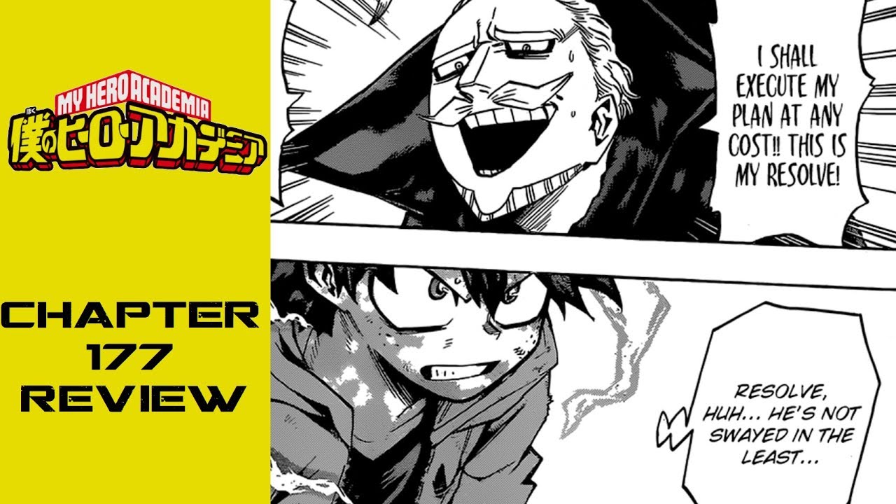 My Hero Academia 僕のヒーローアカデミア Chapter 177 Review - YouTube