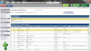 How to monitor devices with Cacti