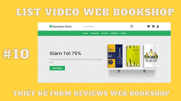 [FrontEnd] #10 Thiết Kế Form Reviews Web BookShop
