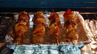 Chicken Kebabs in Your Very Own Oven