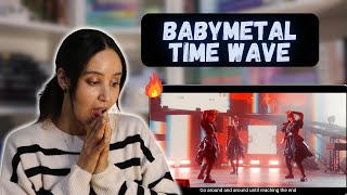 BABYMETAL - Time Wave  REACTION (Live at PIA Arena) | FIRST TIME REACTING