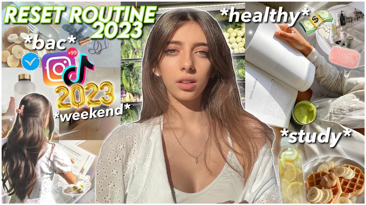 RESET ROUTINE 2023 : BAC, ORGANISATION, STUDY !✨