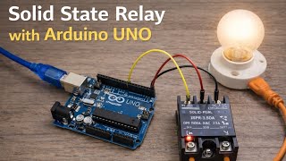 How to control solid state relay with Arduino Uno
