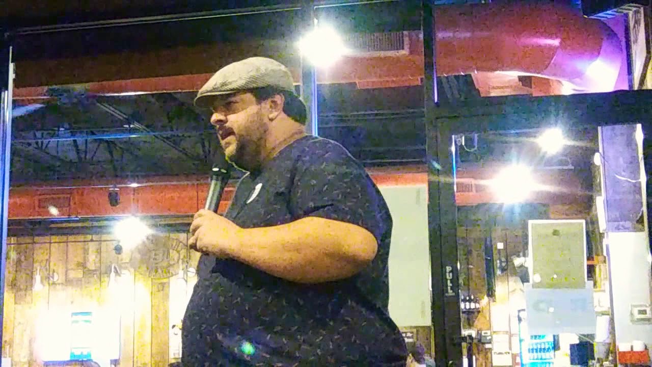 Dan Barrios, Richardson Place 3 Candidate, at the RAD Trivia night