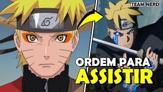 Como Assistir Naruto? Qual Ordem Assistir Naruto (ANIME NARUTO