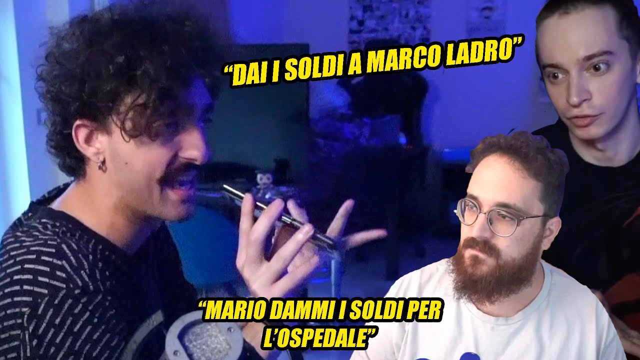 Mario non vuole dare i soldi a Marco Merrino...