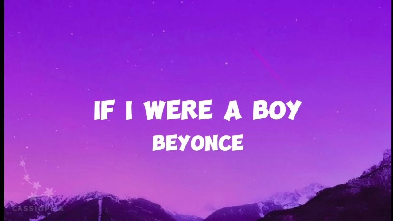 If I Were A Boy Lyrics Deutsch Beyoncé - If i were a boy (Lyrics) - YouTube