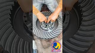 Heavy Duty Devil Gear Installation On Ashok Leyland Truck Extreme Precision Fitting Process